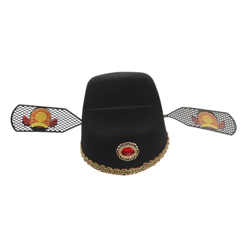 OUNONA Chinesischer Antiker Kaiser Hut Traditionelle Kopfbedeckung Cosplay Hut Chinesischer Stil Kostüm Zubehör Für Auftritte Und Partys Zufällige Farbe von OUNONA