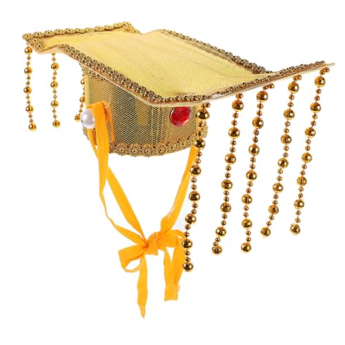 OUNONA Chinesischer Kaiserhut Kostüm Herren Ancient Emperor Cosplay Kopfschmuck Leicht Komfortabel Traditionell für Bühne Performance und Mottoparty OUNONA Chinesischer Kaiserhut Kostüm Herren Ancient Emperor Cosplay Kopfschmuck Leicht Komfortabel Traditionell für Bühne Performance und Mottoparty von OUNONA