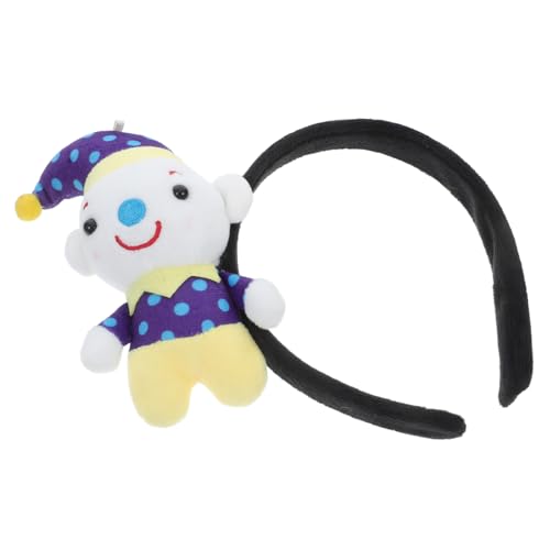 OUNONA Clown Stirnband Partyhüte Clown Accessoires Zirkus Haarteil Clown Hüte Regenbogenhut Lustige Stirnbänder Für Frauen Stirnband Für Halloween Kostüm Stirnbänder Halloween von OUNONA