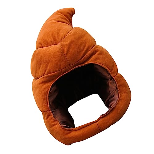 OUNONA Cosplay Hut Form Eines Lustigen Kackhaufens für Erwachsene für Partys und Fotorequisiten für Kostümpartys und Aprilscherze von OUNONA