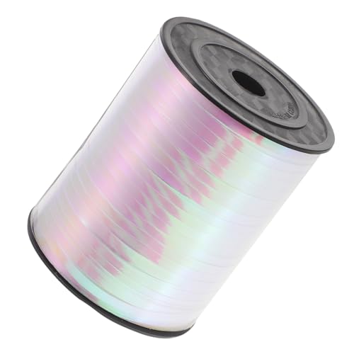 OUNONA DIY Geschenkband Regenbogen Curling Ribbon PP Robust Vielseitig für Geschenkverpackung Deko Geburtstag Party Basteln Zubehör von OUNONA