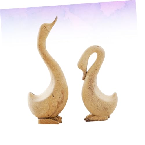 OUNONA DIY Holz Tierfigur Unbehandelte Holzdeko Gans Natürliche Kreative Desktop Ornament für Zuhause Handbemalbar Sicher Geschenk für Familie OUNONA DIY Holz Tierfigur Unbehandelte Holzdeko Gans Natürliche Kreative Desktop Ornament für Zuhause Handbemalbar Sicher Geschenk für Familie von OUNONA