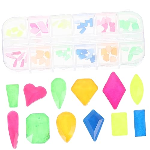 OUNONA DIY Strasssteine Set Fächer mit Bunten Ab Wassersteinen für Nageldekorationen und Bastelprojekte für Kunsthandwerk und Mehr OUNONA DIY Strasssteine Set Fächer mit Bunten Ab Wassersteinen für Nageldekorationen und Bastelprojekte für Kunsthandwerk und Mehr von OUNONA