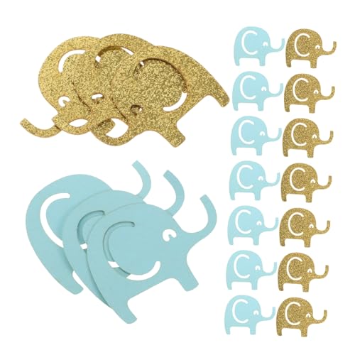 OUNONA Elephant Confetti Konfetti duschen Dusche Dekorationen Neugeborenes Babyparty -Kuchen -Topper ausgestopft Tiere Elefanten-Konfetti Babyparty -Dekoration Papier Himmelblau OUNONA Elephant Confetti Konfetti duschen Dusche Dekorationen Neugeborenes Babyparty -Kuchen -Topper ausgestopft Tiere Elefanten-Konfetti Babyparty -Dekoration Papier Himmelblau von OUNONA