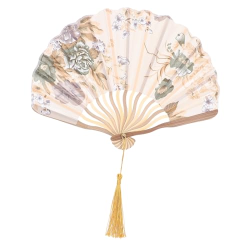 OUNONA Faltbarer Handfächer Mit Blumenmuster Antiker Fächer Für Auftritte Und Events Leicht Tragbar Und Dekorativ Handgemacht Aus Holz Für Stilvolle Akzente Als Requisit OUNONA Faltbarer Handfächer Mit Blumenmuster Antiker Fächer Für Auftritte Und Events Leicht Tragbar Und Dekorativ Handgemacht Aus Holz Für Stilvolle Akzente Als Requisit von OUNONA