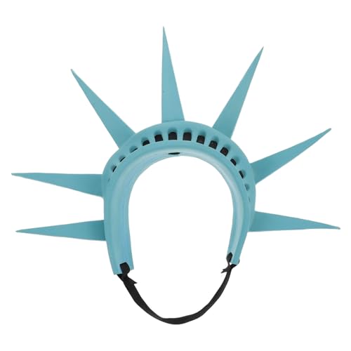 OUNONA Freiheitsstatue Krone und Fackel Stirnband Komfortables Kostümzubehör für Patriotische Mottopartys und Halloween Auffälliges Design für Damen und Rollenspiele OUNONA Freiheitsstatue Krone und Fackel Stirnband Komfortables Kostümzubehör für Patriotische Mottopartys und Halloween Auffälliges Design für Damen und Rollenspiele von OUNONA