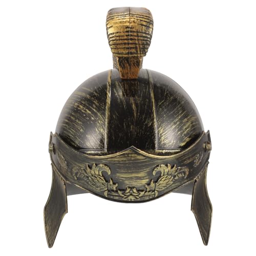 OUNONA Goldener Samurai Hut Accessoire Renaissance Neuheit Römischer Helm Ritterhelm Für Erwachsene Schwarzer Römischer Legionärshelm Römischer Hut Krieger OUNONA Goldener Samurai Hut Accessoire Renaissance Neuheit Römischer Helm Ritterhelm Für Erwachsene Schwarzer Römischer Legionärshelm Römischer Hut Krieger von OUNONA