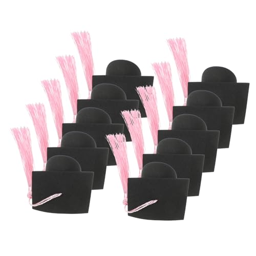 OUNONA Grad-cap-kuchen- Cupcake-dekore Für Den Abschluss Mini-abschlusskappen Zum Basteln Abschlusskuchendekorationen Abschlusskappe Für Cupcakes Party Topper Black Polyester OUNONA Grad-cap-kuchen- Cupcake-dekore Für Den Abschluss Mini-abschlusskappen Zum Basteln Abschlusskuchendekorationen Abschlusskappe Für Cupcakes Party Topper Black Polyester von OUNONA