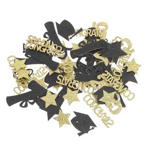 OUNONA Graduation Party Supplies Bunte Papierkonfetti mit Doktorhut Motiven für Tischdekorationen Leichtes Vielseitiges Streudekor für Highschool College und Universität Abschlussfeiern OUNONA Graduation Party Supplies Bunte Papierkonfetti mit Doktorhut Motiven für Tischdekorationen Leichtes Vielseitiges Streudekor für Highschool College und Universität Abschlussfeiern von OUNONA
