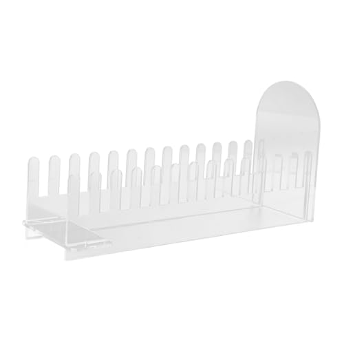 OUNONA Grußkartenständer Ausstellungsständer für Postkartenhalter Grußkarten-Organizer Rack ausstellen Kartenhalter löschen Kartenhalter stehen Acryl Transparent von OUNONA