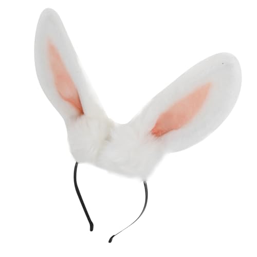 OUNONA Haarreif mit Hasenohren für Frauen Cartoon Bunny Ears Haarband für Cosplay Partys und Make Up Accessoire für Geburtstagsfeiern und Tierkostüme OUNONA Haarreif mit Hasenohren für Frauen Cartoon Bunny Ears Haarband für Cosplay Partys und Make Up Accessoire für Geburtstagsfeiern und Tierkostüme von OUNONA