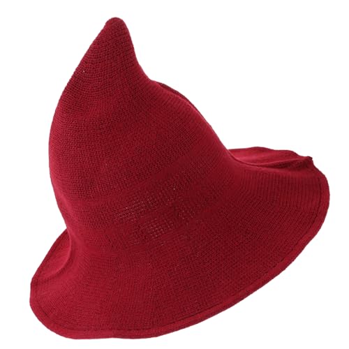 OUNONA Halloween Hexenhut Dekoration Eleganter Hexenhut Für Halloween Party Vielseitiges Halloween Zubehör Stilvoller Wollhut Für Festliche Anlässe von OUNONA