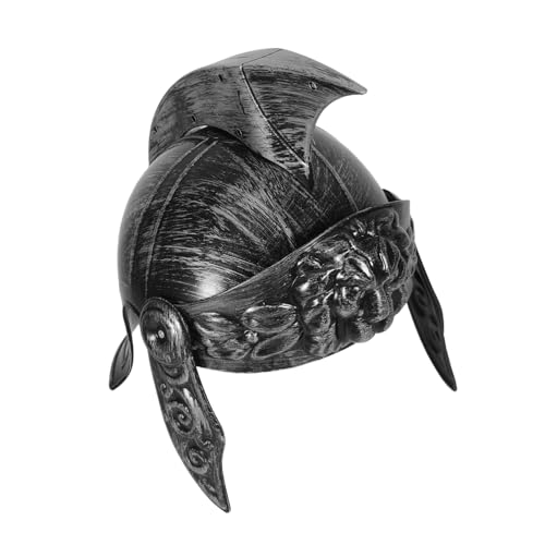 OUNONA Helm Eines Römischen Soldaten: Cosplay-soldatenhut, Lustige Partyhüte, Kopfbedeckung, Ritterkostüm-zubehör Für Halloween-maskenballpartys von OUNONA