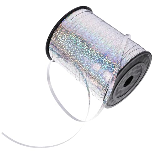 OUNONA Holografisches Geschenkband Robustes Kunststoffband für Geschenkverpackung Bastelarbeiten Ballon Bouquetdeko Leicht Tragbar und Einfach Zuschneidbar OUNONA Holografisches Geschenkband Robustes Kunststoffband für Geschenkverpackung Bastelarbeiten Ballon Bouquetdeko Leicht Tragbar und Einfach Zuschneidbar von OUNONA