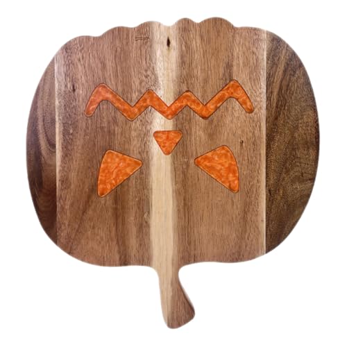 OUNONA Holz Schneidebrett Kürbisform Rissfest Robust mit Natürlicher Maserung Vielseitig für Steak Brot Gemüse Halloween Käse und Charcuterie Servierbrett Dekorativ und Alltagstauglich OUNONA Holz Schneidebrett Kürbisform Rissfest Robust mit Natürlicher Maserung Vielseitig für Steak Brot Gemüse Halloween Käse und Charcuterie Servierbrett Dekorativ und Alltagstauglich von OUNONA