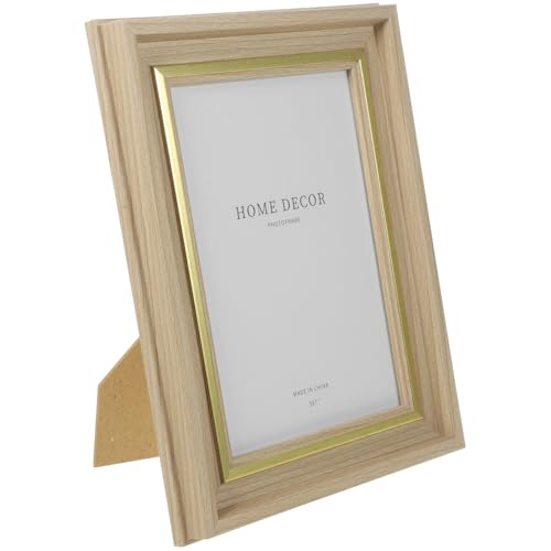 OUNONA Bilderrahmen 17x22 Fotorahmen Vintage Retro Bilderrahmen Rustikal Holz-fotorahmen Stehender für Fotos Aufgehängt Oder Aufgestellt von OUNONA