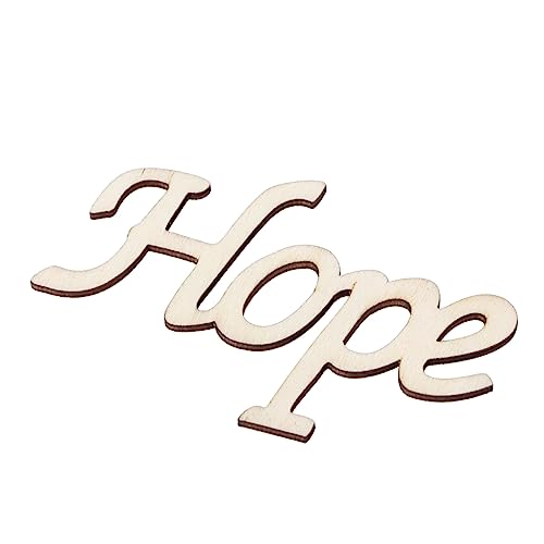 OUNONA Holzbeschilderung Hoffnung Hoffnung Beschilderung wandverkleidung wand polsterung Embleme Holzschrift Wort Hoffnung Buchstabe schmücken Hase das Schild OUNONA Holzbeschilderung Hoffnung Hoffnung Beschilderung wandverkleidung wand polsterung Embleme Holzschrift Wort Hoffnung Buchstabe schmücken Hase das Schild von OUNONA