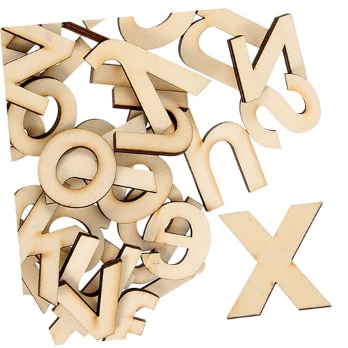 OUNONA Holzbuchstaben Alphabet aus Natürlichem Holz Unbedenkliche DIY Bastelbuchstaben für Stilvolle Hochzeit Deko Bemalbare Graffiti Buchstaben Kreative Wand und Partydekoration OUNONA Holzbuchstaben Alphabet aus Natürlichem Holz Unbedenkliche DIY Bastelbuchstaben für Stilvolle Hochzeit Deko Bemalbare Graffiti Buchstaben Kreative Wand und Partydekoration von OUNONA