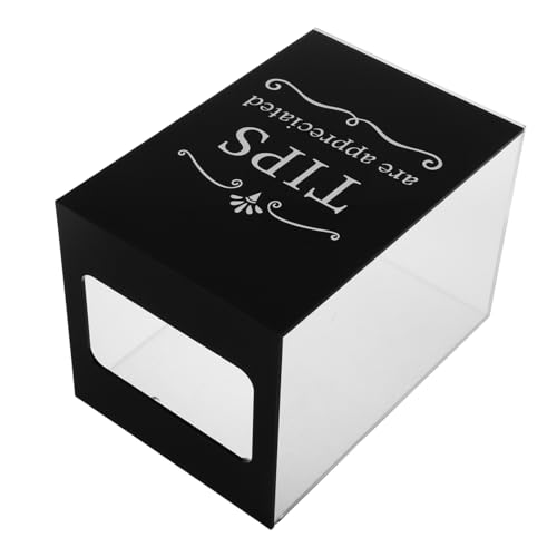 OUNONA Kasten Trinkgeldbox Geldbank Glas Wechseln Geldglas Spendengläser Zur Spendensammlung Geld Trinkgeld Glas Trinkgeldgläser Für Das Restaurant Münzglas Acryl Black OUNONA Kasten Trinkgeldbox Geldbank Glas Wechseln Geldglas Spendengläser Zur Spendensammlung Geld Trinkgeld Glas Trinkgeldgläser Für Das Restaurant Münzglas Acryl Black von OUNONA