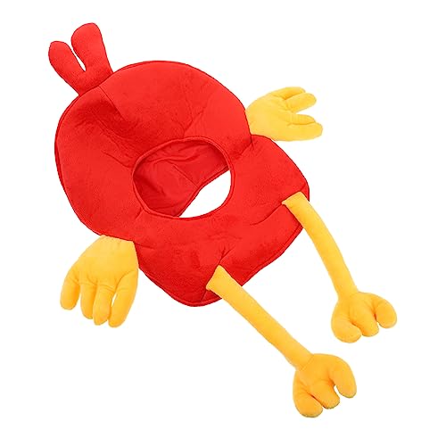 OUNONA Lustige Hühnermütze Fotokabinen Requisite Adorable Kostüm Accessoire für Diy und Partys Hochwertiges und Schwamm Material für Unvergessliche Erinnerungen mit Familie und Freunden OUNONA Lustige Hühnermütze Fotokabinen Requisite Adorable Kostüm Accessoire für Diy und Partys Hochwertiges und Schwamm Material für Unvergessliche Erinnerungen mit Familie und Freunden von OUNONA