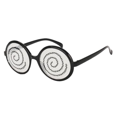 OUNONA Lustige Party sonnenbrille Rundes Gestell Dekorative Foto requisite Leicht Für Karneval Halloween Weihnachten Bühnenauftritt Erwachsene von OUNONA