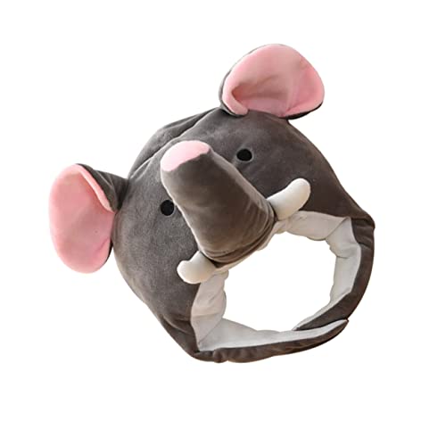 OUNONA Lustiger Partyhut aus Weichem Plüsch Bequemer Cosplay Kostüm Accessoire für Karneval Maskerade Musikfest Tanz und Rollenspiele und Leicht zu Tragen von OUNONA