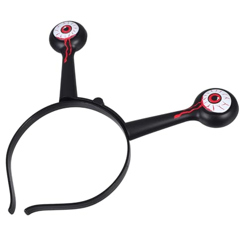 OUNONA Lustiges Augapfel Stirnband Halloween Party Kostüm Karneval Stirnband Cosplay Kopfschmuck Augapfel Kostüm Kopfbedeckung Goggle Kopfbedeckung Haarreifen Wackelaugen von OUNONA