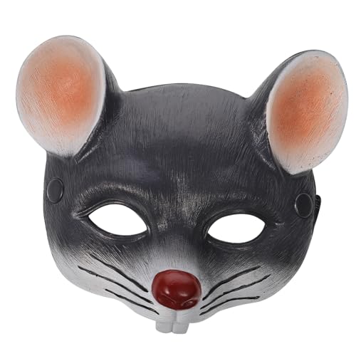 OUNONA Maske für Karneval und Halloween Kostümzubehör für Erwachsene und Leicht und Komfortabel Kreative Party Gesichtsabdeckung aus Sicherem PU Material OUNONA Maske für Karneval und Halloween Kostümzubehör für Erwachsene und Leicht und Komfortabel Kreative Party Gesichtsabdeckung aus Sicherem PU Material von OUNONA