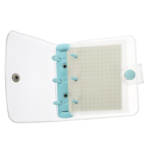 OUNONA Mini Ringbuch Notizblock Transparentes Design Kompaktes Leichtes Schreibnotizbuch für Schüler Tragbares Loseblatt Organizer mit Glattem für Schule und Alltag OUNONA Mini Ringbuch Notizblock Transparentes Design Kompaktes Leichtes Schreibnotizbuch für Schüler Tragbares Loseblatt Organizer mit Glattem für Schule und Alltag von OUNONA