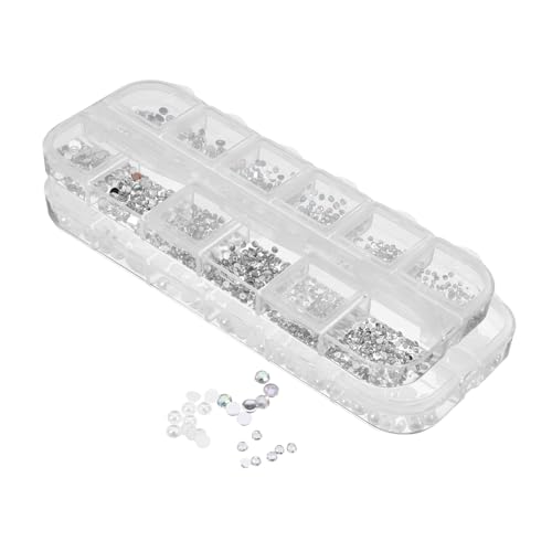 OUNONA Nageljuwelen Perlenschmuck für Nageldekoration Dekorative Nagelornamente für Nailart für Besondere Anlässe und Einzigartige Designs von OUNONA
