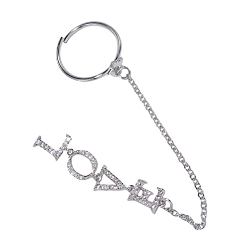 OUNONA Nail Art Charms mit Kettenring Maniküre Dekoration für Natürliche und Künstliche Nägel Modisches Zubehör für und Mädchen Glänzende und Luxuriöse OUNONA Nail Art Charms mit Kettenring Maniküre Dekoration für Natürliche und Künstliche Nägel Modisches Zubehör für und Mädchen Glänzende und Luxuriöse von OUNONA