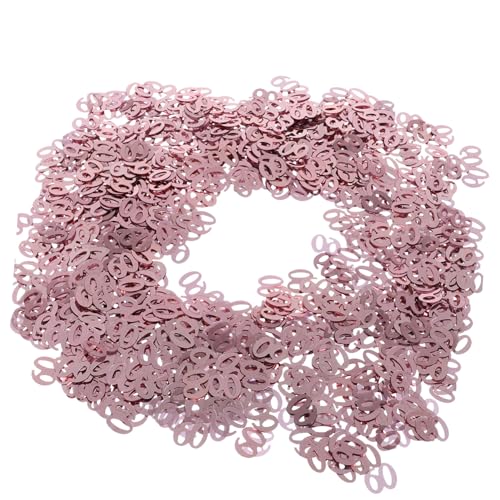 OUNONA Pack Zahlenpapier Konfetti Roségold Glänzend für Geburtstags und Jubiläumsfeiern Diy Tischdeko Vielseitig Einsetzbar für Partydekoration und Einladungen OUNONA Pack Zahlenpapier Konfetti Roségold Glänzend für Geburtstags und Jubiläumsfeiern Diy Tischdeko Vielseitig Einsetzbar für Partydekoration und Einladungen von OUNONA