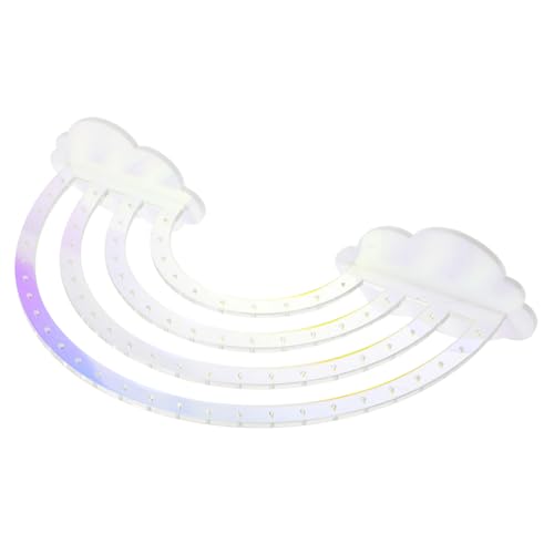 OUNONA Rainbow Ohrringständer Kreatives Design aus Kompakt für Tischplatte zur Aufbewahrung und Präsentation von Ohrringen und Anhängern Vielseitig Einsetzbar OUNONA Rainbow Ohrringständer Kreatives Design aus Kompakt für Tischplatte zur Aufbewahrung und Präsentation von Ohrringen und Anhängern Vielseitig Einsetzbar von OUNONA