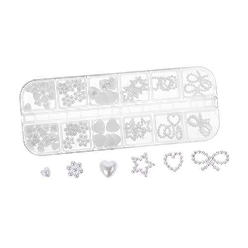 OUNONA Schönen Nail Art Perlen Stereoskopisches Perlendesign für DIY Maniküre Nageldekor und Projekte Verschiedene Modelle OUNONA Schönen Nail Art Perlen Stereoskopisches Perlendesign für DIY Maniküre Nageldekor und Projekte Verschiedene Modelle von OUNONA