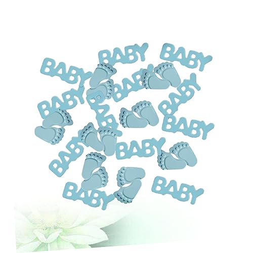 OUNONA Shower Konfetti Blau Fußabdruck Streudeko für Geburtstag Party Babyparty Tischdeko Bastelpapier Streusel für Scrapbooking Geschenkverpackung OUNONA Shower Konfetti Blau Fußabdruck Streudeko für Geburtstag Party Babyparty Tischdeko Bastelpapier Streusel für Scrapbooking Geschenkverpackung von OUNONA