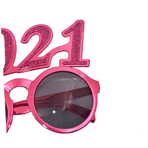 OUNONA Silvester Partybrille Rot Glitzernde Faschingsbrille Lustiges Neujahrszubehör Für Kostümparty Fotorequisiten Und Feierlichkeiten OUNONA Silvester Partybrille Rot Glitzernde Faschingsbrille Lustiges Neujahrszubehör Für Kostümparty Fotorequisiten Und Feierlichkeiten von OUNONA