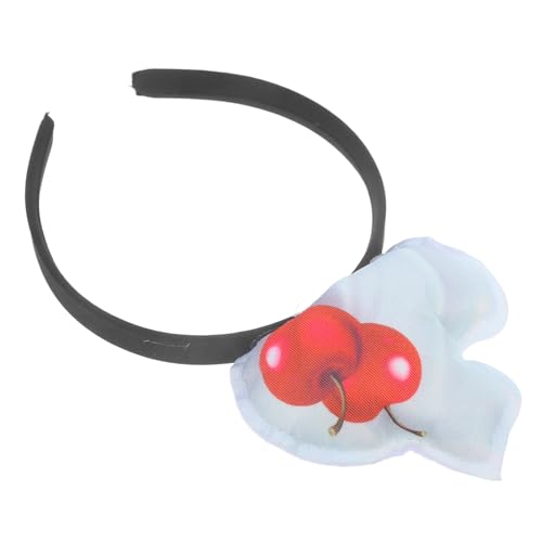 OUNONA Sommerliche Kirsch Stirnband Haarschmuck für Damen Leichtes Bequemes Haarband mit Glatter Oberfläche Vielseitig als Cosplay Party Accessoire und Waschgesicht Haarband Geeignet OUNONA Sommerliche Kirsch Stirnband Haarschmuck für Damen Leichtes Bequemes Haarband mit Glatter Oberfläche Vielseitig als Cosplay Party Accessoire und Waschgesicht Haarband Geeignet von OUNONA