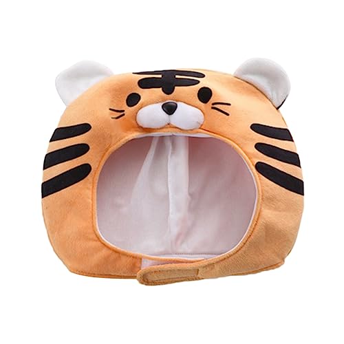 OUNONA Tiger Kopf Plüschkostüm Hut für Cosplay Partys Lustiges Tier Kopfschmuck Accessoire für Erwachsene für Festlichkeiten und Bühnenauftritte OUNONA Tiger Kopf Plüschkostüm Hut für Cosplay Partys Lustiges Tier Kopfschmuck Accessoire für Erwachsene für Festlichkeiten und Bühnenauftritte von OUNONA