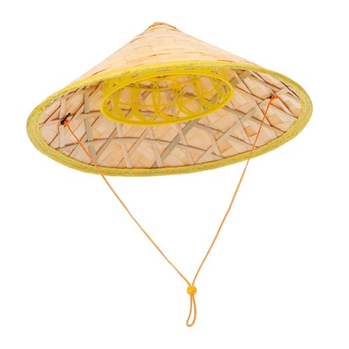 OUNONA Traditioneller Asiatischer Holz Cosplay Hut Samurais Stil Leicht Atmungsaktiv Für Kostümpartys Bühne Veranstaltungen OUNONA Traditioneller Asiatischer Holz Cosplay Hut Samurais Stil Leicht Atmungsaktiv Für Kostümpartys Bühne Veranstaltungen von OUNONA