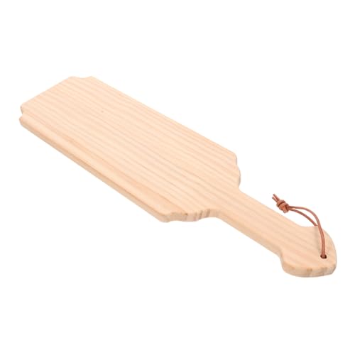 OUNONA Unbehandeltes Holz Paddel Element zum Basteln DIY für Kreative Projekte Unlackiertes Holz Paddel für Bastelarbeiten für Erwachsene von OUNONA
