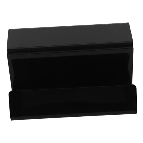OUNONA Vinyl Record Holder Stand Eleganter Plattenständer aus Stabilem für Schallplattenaufbewahrung und Desktop Organisation für Wohnzimmer Schlafzimmer und Design für Vinyl von OUNONA