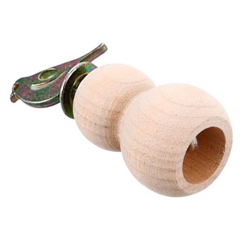 OUNONA Vogelpfeife vogelartige Pfeife Pfeifen für Vogel-Partygeschenke Metall Beige von OUNONA