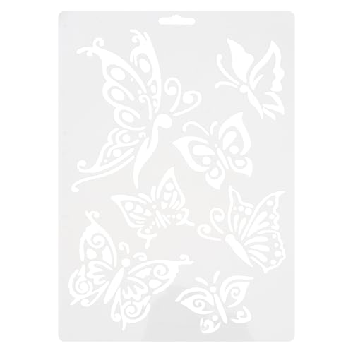 OUNONA Wiederverwendbare Hohle Malereischablonen, Stencil Schablonen Wiederverwendbar für Scrapbooking Fotoalbum, Kinder DIY Handwerk Scrapbooking Geschenkkarten, Kind OUNONA Wiederverwendbare Hohle Malereischablonen, Stencil Schablonen Wiederverwendbar für Scrapbooking Fotoalbum, Kinder DIY Handwerk Scrapbooking Geschenkkarten, Kind von OUNONA