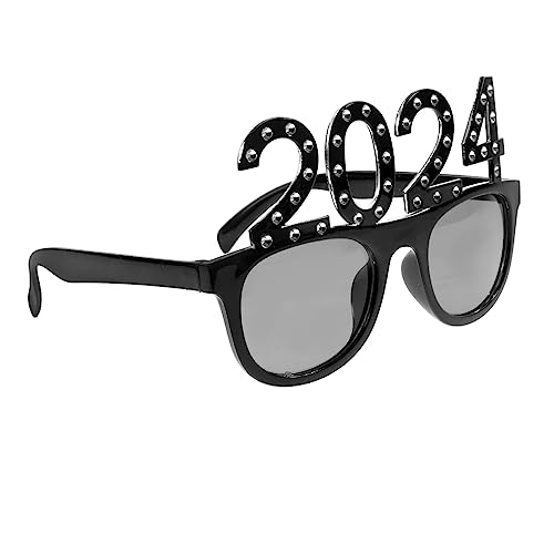 OUNONA Zahlengläser für Partys Lustige Brille für Neujahrsfeiern Fotorequisiten für Veranstaltungen Leichte PC Materialien Schwarz OUNONA Zahlengläser für Partys Lustige Brille für Neujahrsfeiern Fotorequisiten für Veranstaltungen Leichte PC Materialien Schwarz von OUNONA