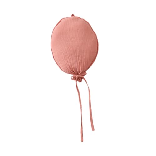 Minimalistische Stoffballon-Dekoration, 20 x 60 cm, für Kinderzimmer, Wanddekoration, Rosa von OUOULAJY