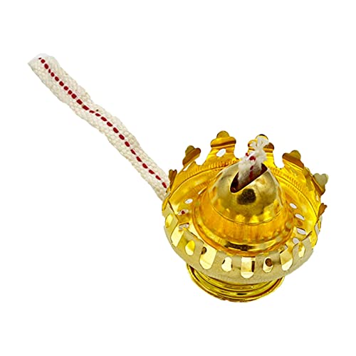 Öllampenbrenner Öllampe Kaminhalter DIY Docht Halter für Glas Öllampe Typ E von OUOULAJY