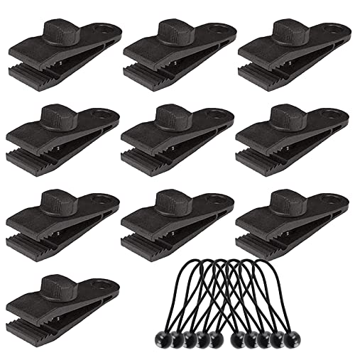 Zeltplanen Clips,10 Sets Verriegelungsgriff Clip,Heavy Duty Zeltplanen-Klemme für Markisen, Camping im Freien, Wohnwagen, Pool Planen Zeltplanen Clips,10 Sets Verriegelungsgriff Clip,Heavy Duty Zeltplanen-Klemme für Markisen, Camping im Freien, Wohnwagen, Pool Planen von OUQIWEN