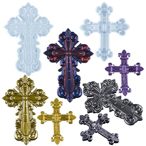 3D-Jesus-Kreuz-Harzformen, große Statue, Schokolade, handgefertigte Seife, Silikonformen, einzigartige Epoxidharz-Gießformen für Wandbehang, Tür, Ornament, Desktop-Dekoration, Heimbüro, Handwerk, 3D-Jesus-Kreuz-Harzformen, große Statue, Schokolade, handgefertigte Seife, Silikonformen, einzigartige Epoxidharz-Gießformen für Wandbehang, Tür, Ornament, Desktop-Dekoration, Heimbüro, Handwerk, von OURASHERO