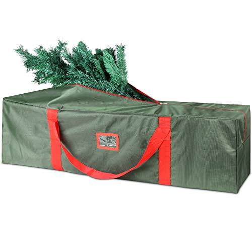 OUSFOT Weihnachtsbaum Tasche 600D Oxford Weihnachtsbaum Aufbewahrungstasche reißfest wasserdicht mit Reißverschluss, Tragegriff für Bewegen, Reisen, Gartengeräte, Weihnachtsdekoration Aufbewahrung OUSFOT Weihnachtsbaum Tasche 600D Oxford Weihnachtsbaum Aufbewahrungstasche reißfest wasserdicht mit Reißverschluss, Tragegriff für Bewegen, Reisen, Gartengeräte, Weihnachtsdekoration Aufbewahrung von OUSFOT