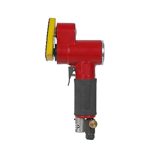 OUTFYT Finger-Pad/Dreieck-Pad-Luftschleifer, exzentrischer Schleifer ohne Vakuum, Holzschleif-/Schleifpapiermaschine, Autopolierer, pneumatische Werkzeuge,Geringe Vibration(Triangle Pad) von OUTFYT